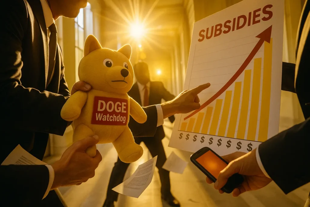Trump Threatens to Use DOGE Investigation on Elon Musk