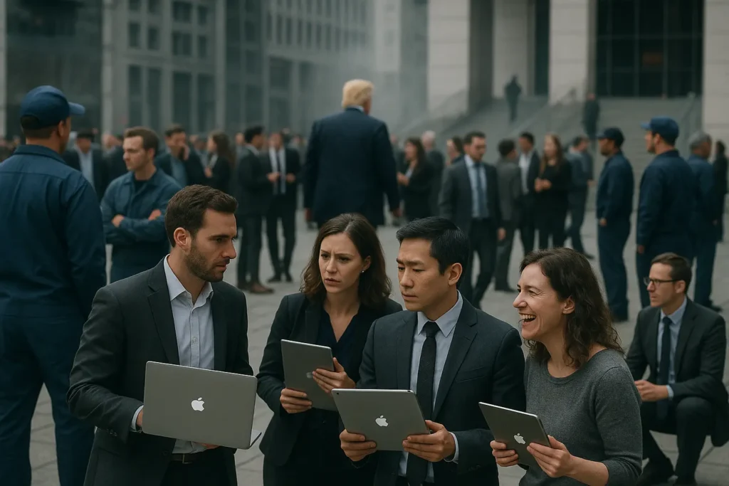 Trump’s 100% Chip Tariff Roars—Apple Wins, Tech World Shakes