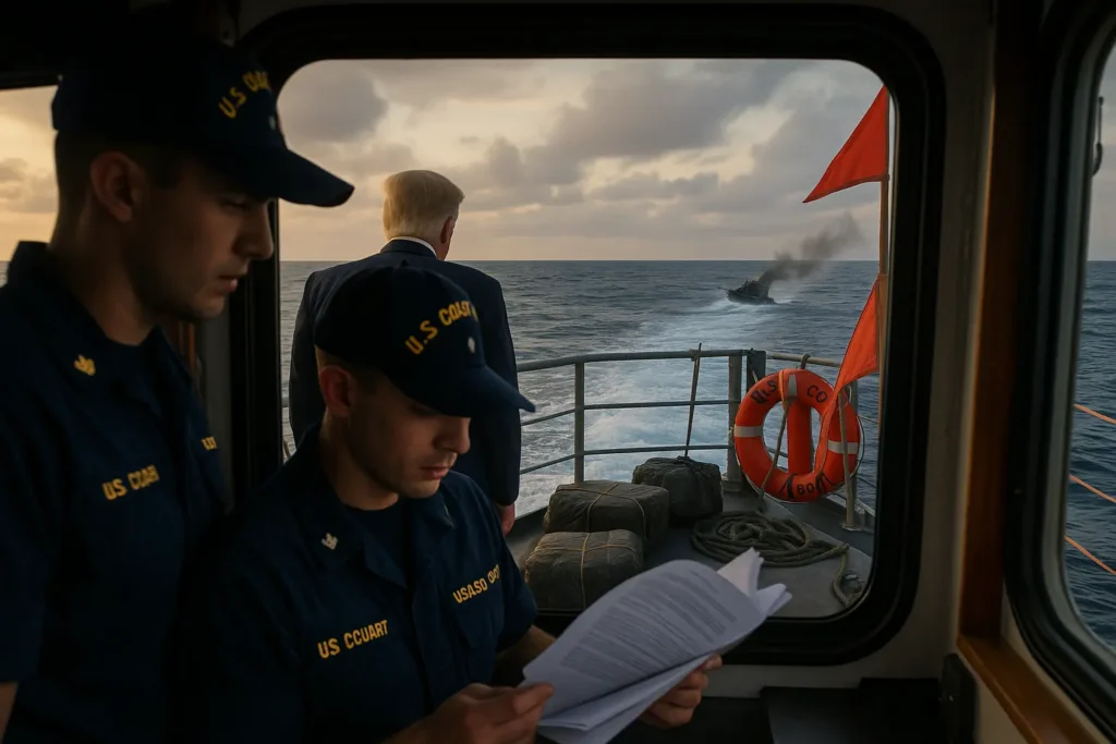 US Coast Guard Sinks Drug Boat—Trump’s War on Cartels Heats Up