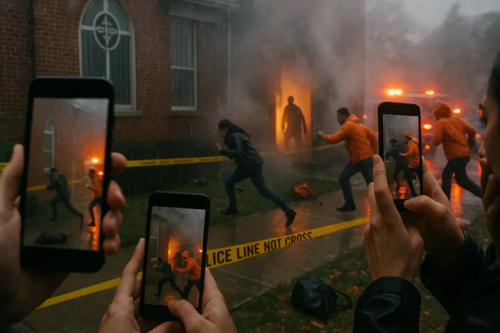 Attack on Michigan Mormon Church: Shooter, Fire, and Chaos