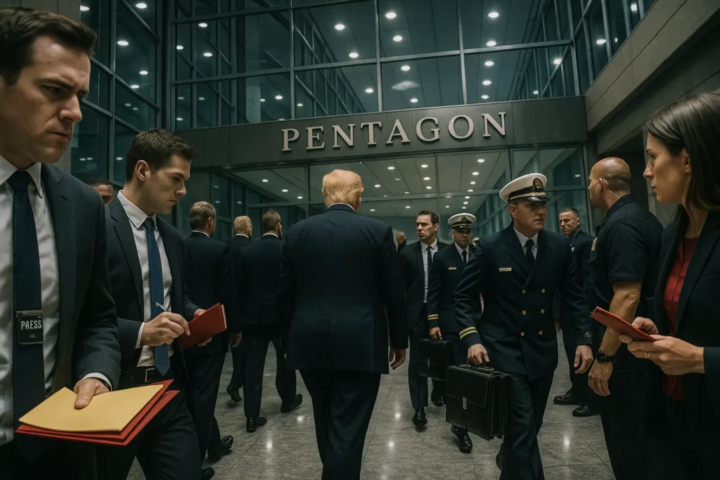 Trump’s Pentagon Reboot: Navy Chief Harrison Fired in Hegseth Purge