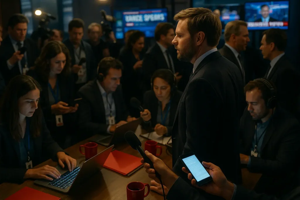JD Vance Fights Back Amid Young GOP Chat Firestorm