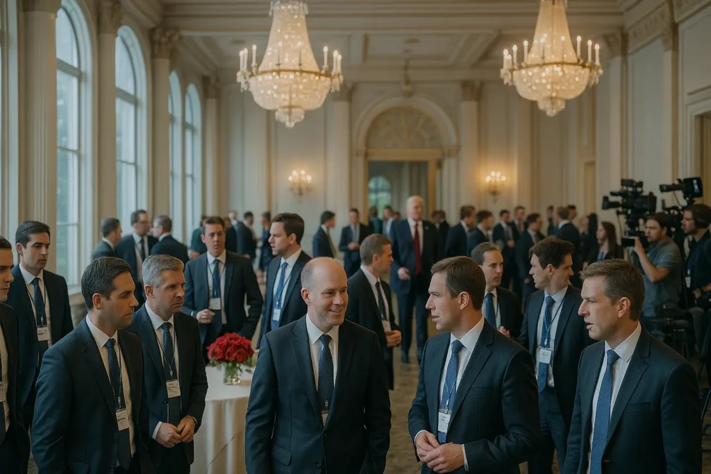 Tech Titans Fuel Trump’s Grand White House Ballroom