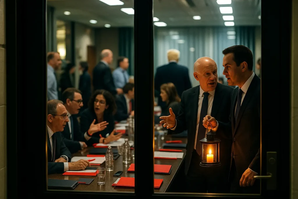 Vance Brings Light from Christ’s Tomb to the White House