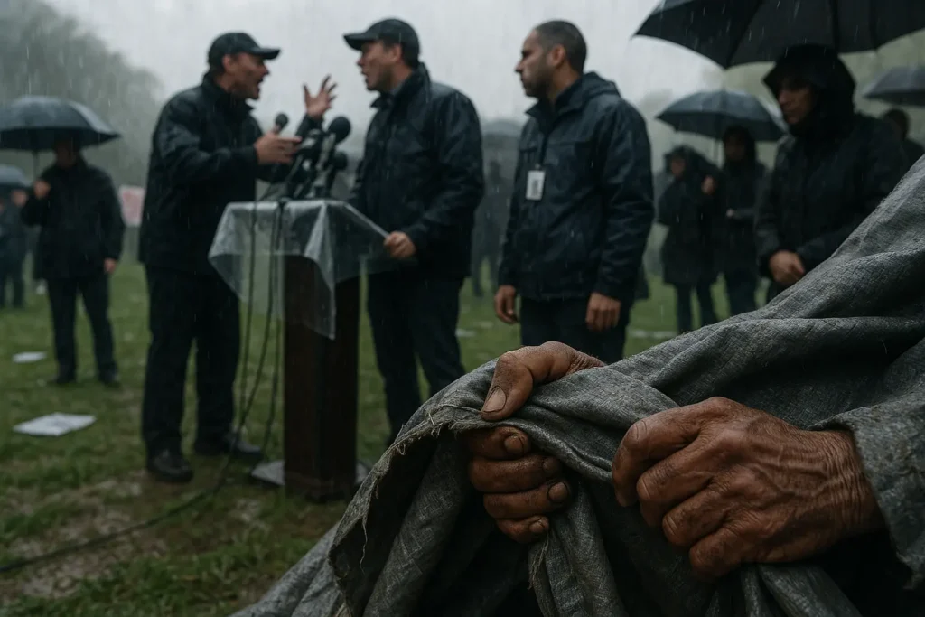 Caught on Camera: Hamas Fakes Hostage Remains Recovery